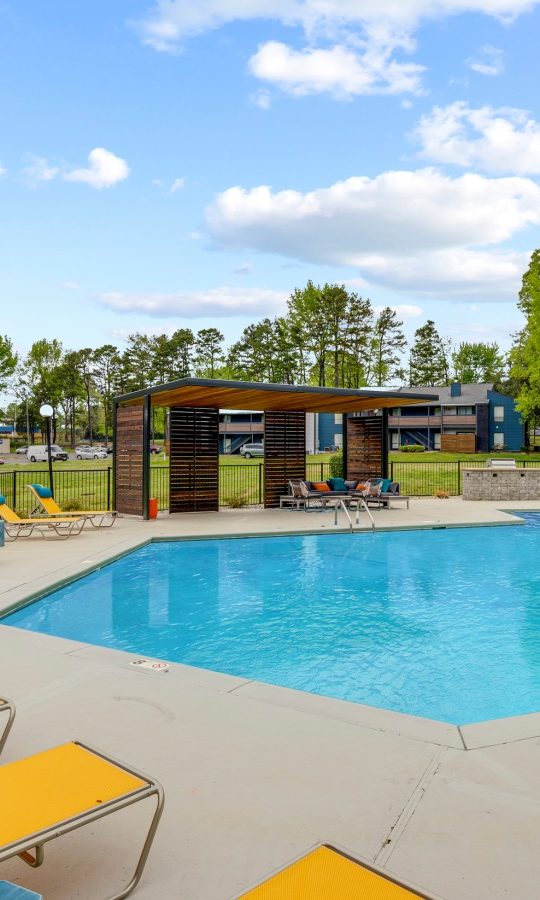the pool at The Tatum